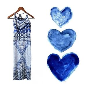 Bailey Blue Maxi Sundress